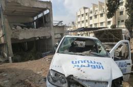 الأونروا: 23 منشأة تعليمية وصحية للوكالة تضررت أو دمرت في مخيمي اليرموك ودرعا