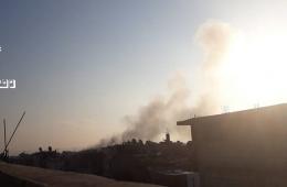 قوات النظام تفجّر عبوة ناسفة من مخلفات الحرب في مخيم اليرموك 
