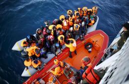 خفر السواحل التركي ينقذ  55 مهاجراً غير نظامي بينهم فلسطينيين 