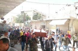 انفجار لغم بريف دمشق يودي بحياة طفلين فلسطينيين 