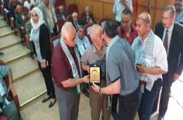 تكريم الرواد الأوائل من المعلمين الفلسطينيين في سورية