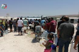 أزمة مياه شرب في مخيّم دير بلوط تزيد من معاناة المهجرين الفلسطينيين داخله