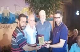 حفل تكريم للمعلمين الفلسطينيين في حلب 