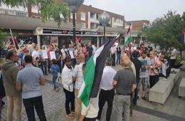 فلسطينيو سورية في السويد يتضامنون مع حراك الفلسطينيين بلبنان