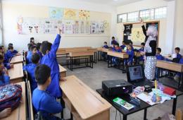 عودة 51 ألف طالب وطالبه من لاجئي فلسطين إلى 103 مدارس تابعة للأونروا في سورية 