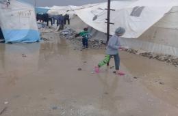 شاهد: مع اقتراب فصل الشتاء أطفال مخيم دير بلوط  يطلقون نداء استغاثة 