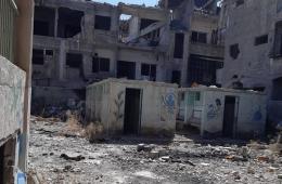 الأونروا تعلن تشكيل لجنة لتقييم الأضرار في إحدى مدارس مخيم اليرموك 