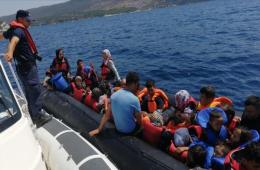 خفر السواحل التركي يوقف 173 مهاجراً بينهم لاجئون فلسطينيون 