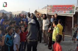 اعتصام في مخيم دير بلوط للمطالبة بتحسين الأوضاع المعيشية وإيجاد حل لمأساة قاطنيه  