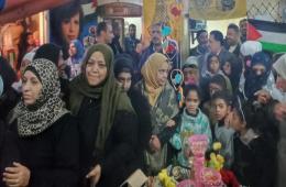معرض للأعمال اليدوية في مخيم السيدة زينب بريف دمشق