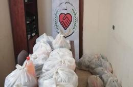 توزيع مساعدات على العشرات من فلسطينيي سورية جنوب لبنان