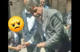 انتقادات لأنور عبد الهادي بسبب صور في مخيم اليرموك