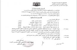 تشكيل لجنة فنية وقانونية لدراسة المخطط التنظيمي الجديد لمخيم اليرموك 