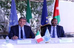 إيطاليا تساهم بمبلغ 1.5 مليون يورو لدعم الأونروا في الأردن