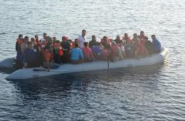 إنقاذ 87 مهاجراً قبالة سواحل موغلا جنوب غربي تركيا