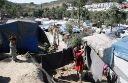 الفلسطينيون في جزيرة ساموس يشكون سوء أوضاعهم 