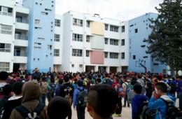 تسجيل إصابة بكورونا بين طلاب مدرسة عكا في مخيم النيرب