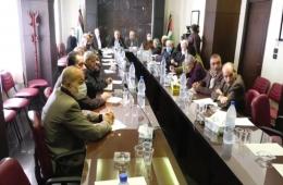 الفصائل الفلسطينية تعقد اجتماعاً خاصاً لتسريع عودة أهالي مخيم اليرموك