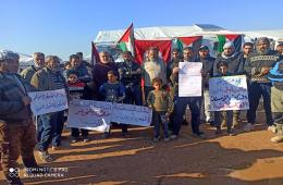 فلسطينيو مخيم دير بلوط يطالبون بتحسين أوضاعهم