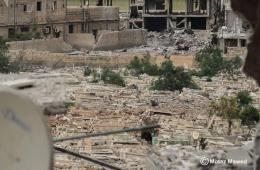 حقوقيون: نبش روسيا مقبرة مخيم اليرموك جريمة حرب