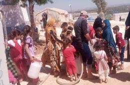 "منسقو الاستجابة".. انعدام مياه الشرب في أكثر من 200 مخيم شمال سورية 