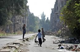 مبادرة لإنارة عدد من شوارع مخيم اليرموك بالطاقة الشمسية  
