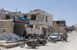 قوات النظام تستهدف مخيم درعا وسط تحليق لطائرات الاستطلاع 