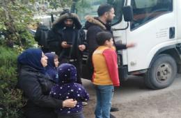 لجان أهلية تدين طرد عائلتين فلسطينيتين سوريتين من مخيم البداوي شمال لبنان  