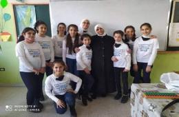 طالبات فلسطينيات من مخيم حمص يحققن المراكز الأولى في بطولة العالم للحساب الذهني