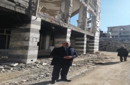 وسط انتقادات لاذعة..وزير الزراعة الفلسطينيي يزور مخيم اليرموك