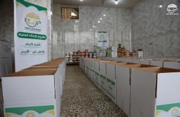 خير أمة توزّع طروداً غذائية في الشمال السوري 