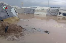 شاهد: سيناريو البرد القارس وغرق المخيمات يعاد كل عام في الشمال السوري