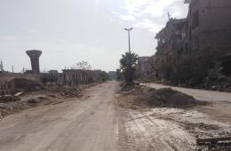 جنوب دمشق. البدء بتأهيل البنى التحتية في 3 أحياء بالحجر الأسود
