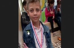 درعا.. طفل فلسطيني يحقق المركز الأول في الحساب الذهني