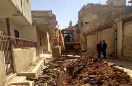 أزمة مياه مستمرة في معظم أحياء مخيم درعا