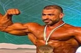 فلسطيني سوري يفوز بالمركز الأول في بطولة الأردن لكمال الأجسام