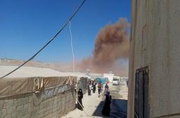 سوريا.. حركة نزوح في مخيمات الشمال بسبب الغارات الروسية