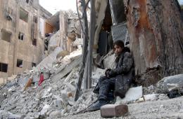 مخيم اليرموك من أكثر المناطق تضرراً في سوريا خلال حصار القوات النظامية