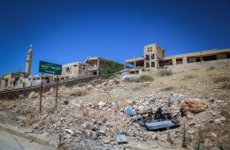 مخيم حندرات.. شكاوى من تردي الواقع الخدمي ودمار البنية التحتية 