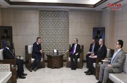 المفوض العام للأونروا يلتقي  وزير الخارجية والمغتربين السوري