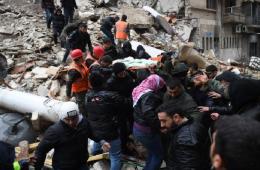 مجموعة العمل: وثقنا وفاة 63 فلسطينياً سورياً جراء كارثة الزلزال