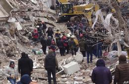 شاهد: آثار كارثية للزلزال على فلسطينيي سورية