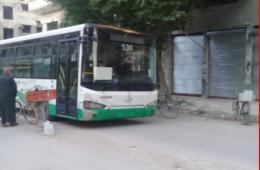 سكان مخيم اليرموك يطالبون بإعادة تفعيل حافلة النقل الداخلي