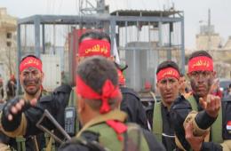 عناصر لواء القدس يسرقون 15 بندقية من مقر عدنان السيد بعد تفتيشه