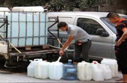 نداء عاجل لحل أزمة المياه في مخيم جرمانا