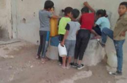 أزمة مياه خانقة في مخيم الرمدان للاجئين الفلسطينيين