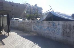 دمشق: عائلات فلسطينية تعيش في الخيام بمنطقة الزاهرة تطلق نداء استغاثة 