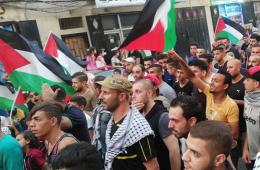 رغم مأساتهم.. فلسطينيو سورية في لبنان يتضامنون مع غزة