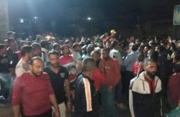 سوريا. مظاهرات ليلية في عدة مخيمات فلسطينية تنديداً بمجزرة مشفى المعمداني