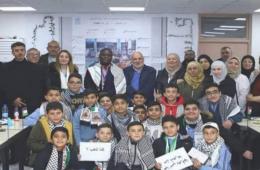 حمص. مخيم العائدين يحتفل بيوم الطفل العالمي بالتضامن مع أطفال غزة